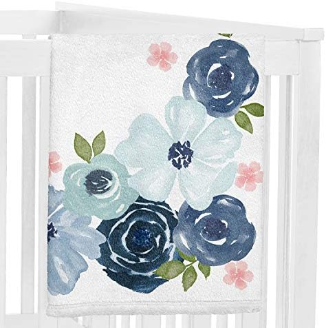 Sweet Jojo Designs Floral Growth Mat Blanket with Frames