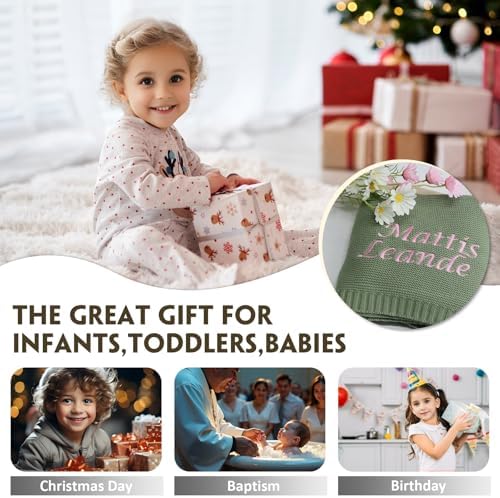 HDSD Custom Baby Blanket with Name and Icon