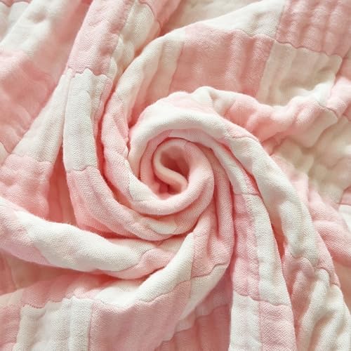 Ultra Soft Cozy Cotton Muslin Swaddle Blanket 41x41