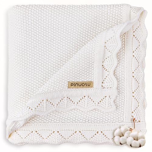 Pinuotu 100 Cotton Baby Blanket for Boys Girls