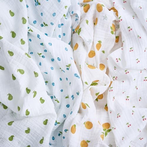 aden anais Organic Cotton Muslin Swaddle 4 Pack