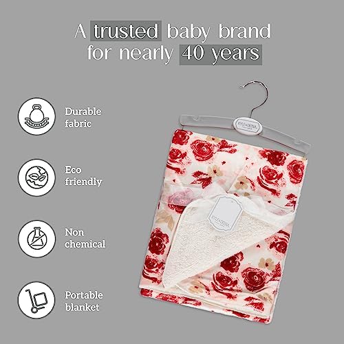 Baby Gear Soft Flower Print Blanket for Girl