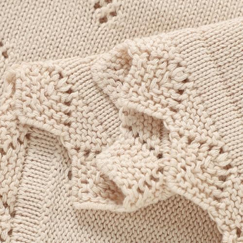 Mimixiong 30x40 Inch Oatmeal Cotton Swaddling Blanket