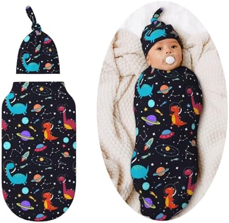 Dinosaur Swaddle Blanket for Newborn Baby Girls Boys 1