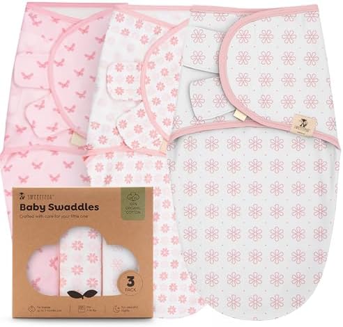 Sweety Fox 3-Pack Organic Baby Sleep Sacks