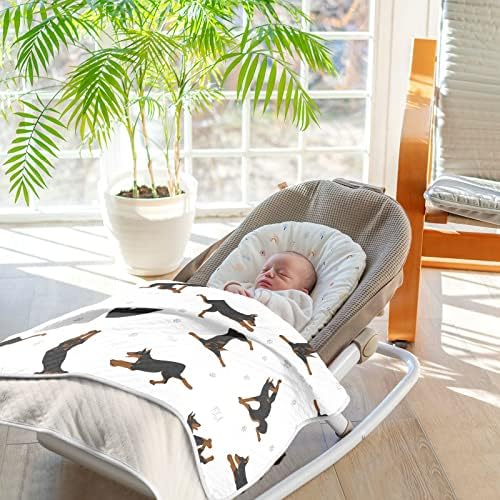 Soft Cotton Swaddle Blanket for Infants and Toddlers
