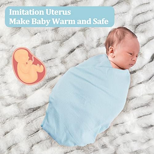 Ultra Soft Jersey Swaddle Blanket 40x30in Elephant Design 2 Pcs