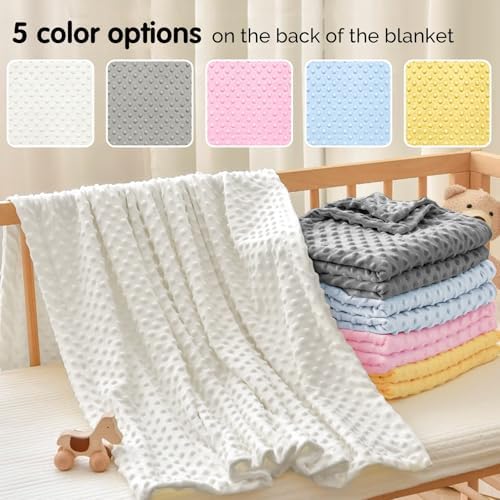 Personalized Baby Blanket Custom Name Elephant Design for Boys Girls