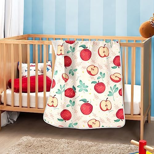 KICPOAY Swaddle Blanket 30x40 Inch Soft Cotton Breathable Muslin Baby Blanket