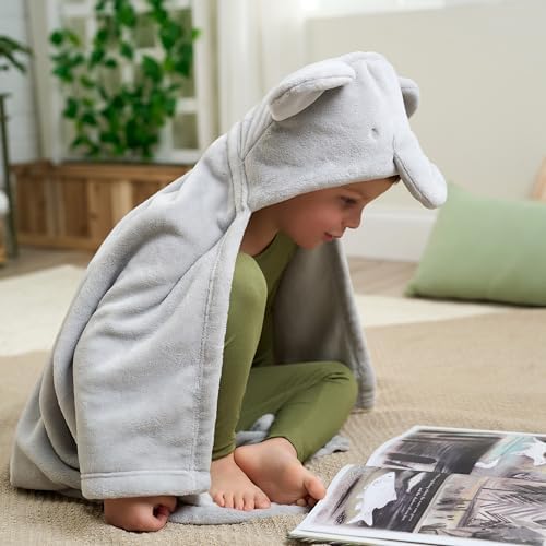 Gerber Baby Hooded Wearable Blanket Set Animals Geos Neutral One Size