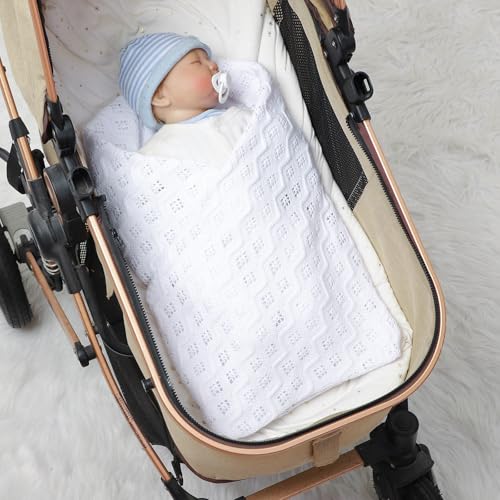 Mimixiong Soft Baby Swaddle Blanket 40x30 Inches