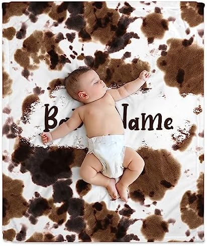 Hyturtle Personalized Baby Blanket with Name