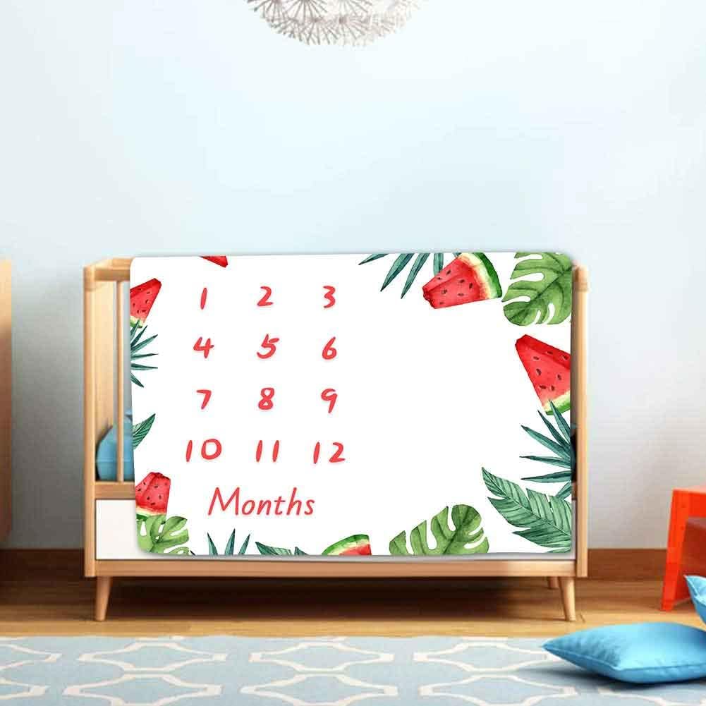 LYLYCTY Baby Milestone Memory Blanket 48x40 Inch
