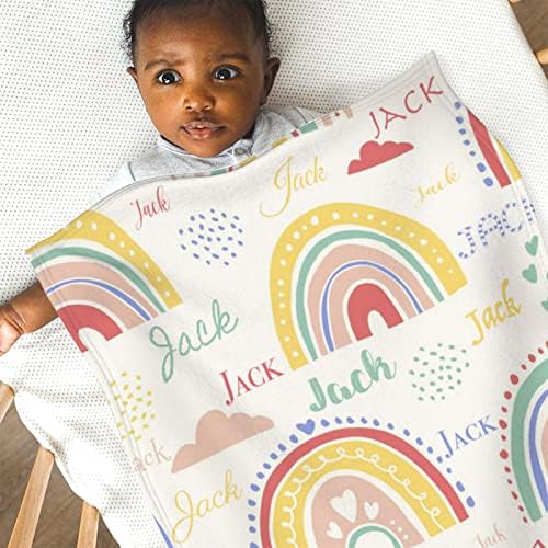 Custom Name Blanket 30x40 for Baby Kids Pet Family