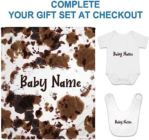 Hyturtle Personalized Baby Blanket with Name