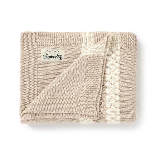 Mimixiong 100 Cotton Baby Blanket 40x30 Inch 1