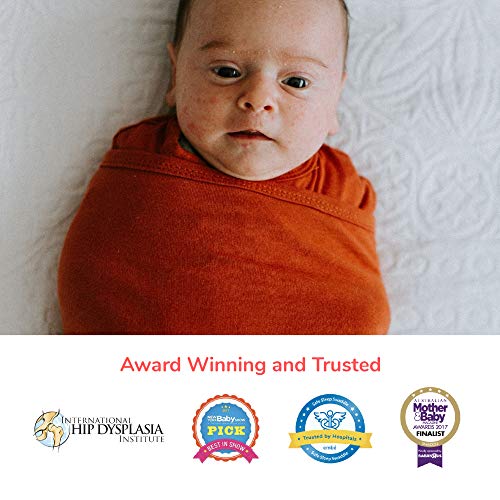 Embe 2-Way Zip Swaddle for Newborns 6-14lbs