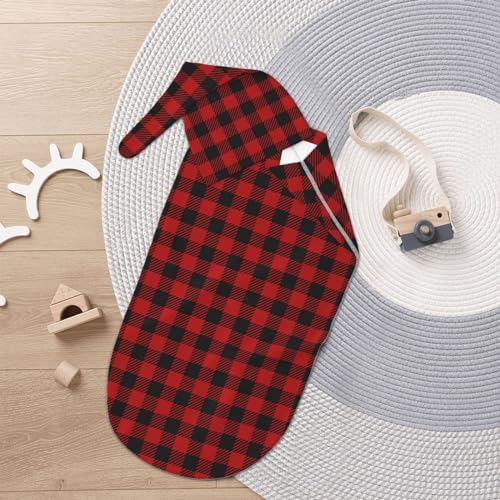 Figtihw Christmas Checkered Swaddle Blanket for Newborn Baby Girls Boys