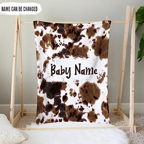 Hyturtle Personalized Baby Blanket with Name