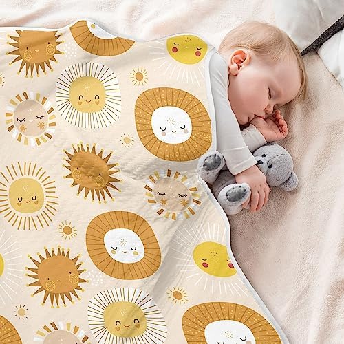 KICPOAY Swaddle Blanket - Soft Cotton Muslin Baby Blanket 30x40 Inch