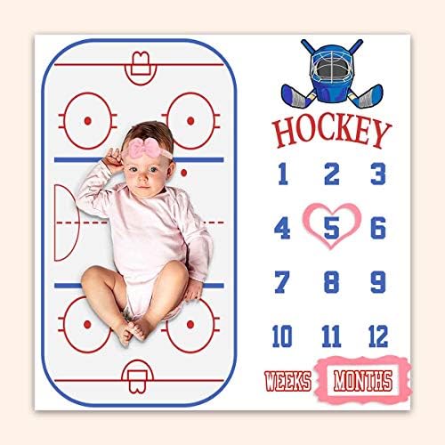 PHMOJEN Baby Milestone Blanket Set 1-12 Months
