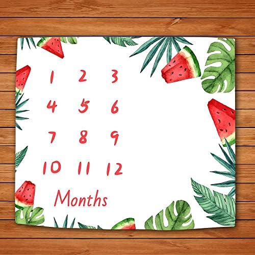 LYLYCTY Baby Milestone Memory Blanket 48x40 Inch