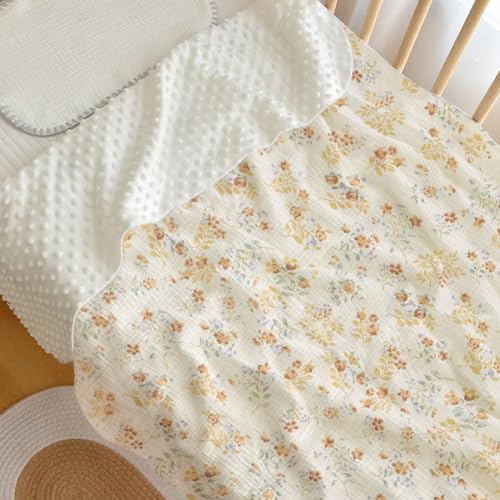 Knirose Reversible Baby Swaddle Blanket 30x41 Inches