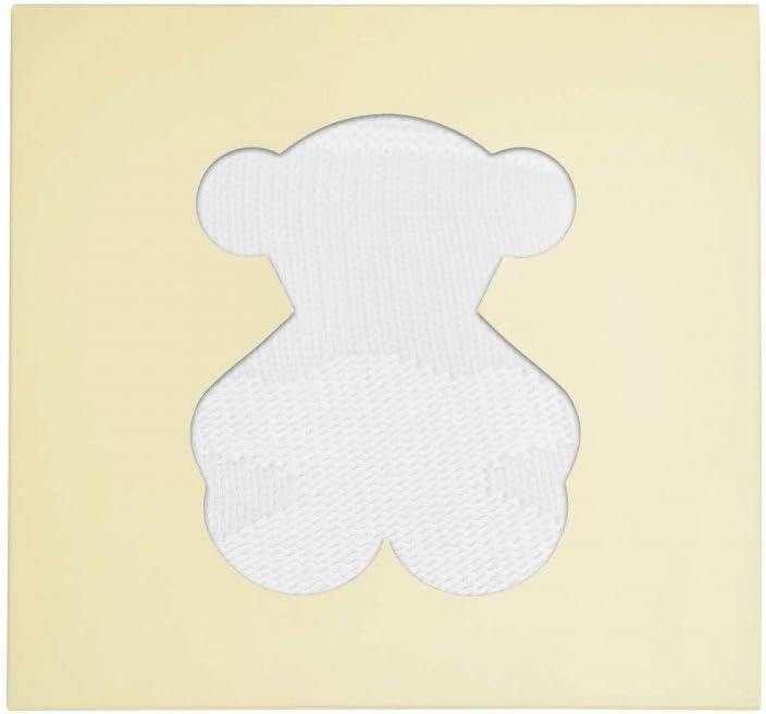 TOUS Baby 100 Knit Cotton Blanket with Bears and Stars