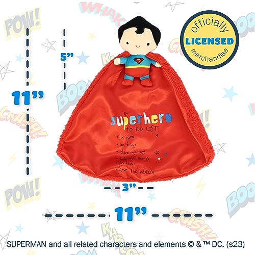 Kids Preferred DC Comics Superman Lovey Security Blanket 1