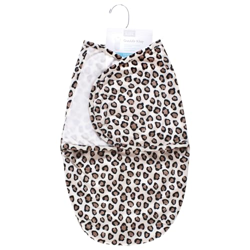 Hudson Baby Unisex Swaddle Wrap LeopardPink 0-3 Months