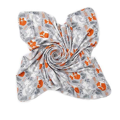 Galabloomer Newborn Swaddle Blanket with Beanie Set Gold Arrow