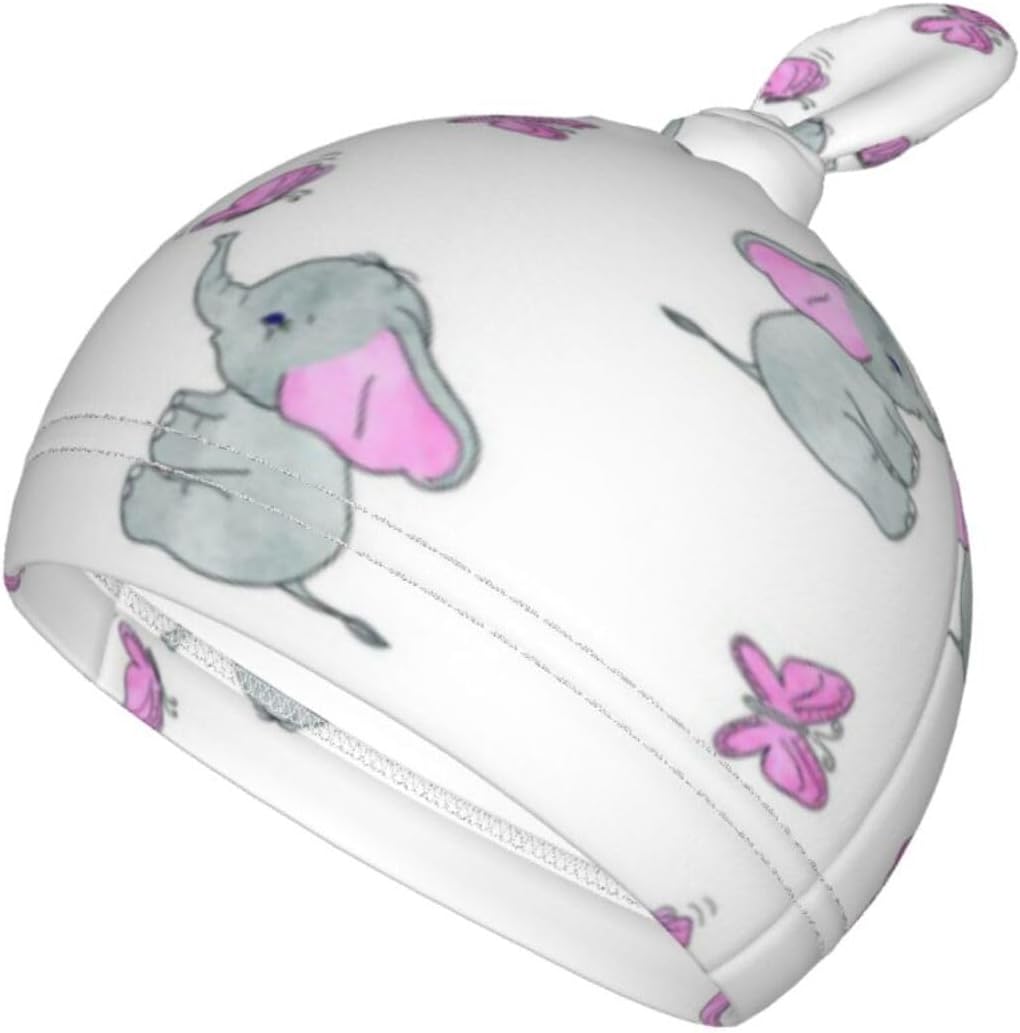 WELBB Newborn Swaddle Blanket Hat Set