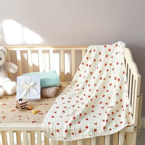 Ultra Soft 6-Layer Muslin Baby Swaddle Blanket 41x41 100 Cotton