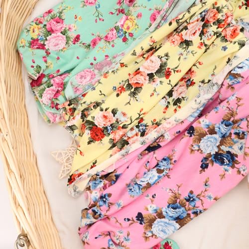DRESHOW BQUBO Floral Swaddles Baby Girl Set