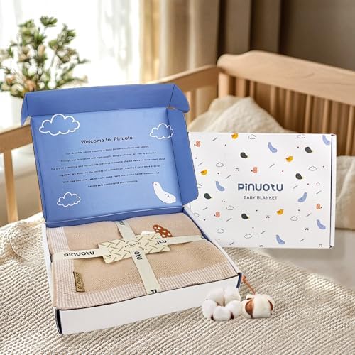 Mushroom Baby Blanket 100 Cotton Swaddle 1