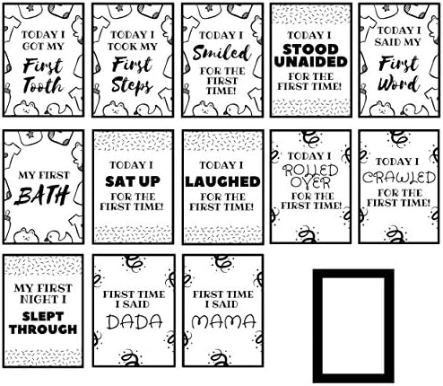 HH Henry Hunter Baby Milestone Blanket with Frame Memory Cards
