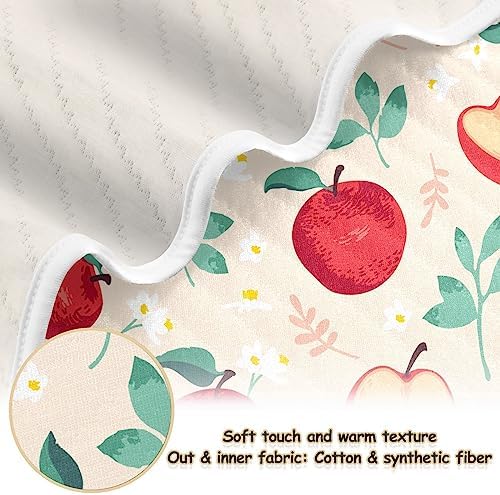 KICPOAY Swaddle Blanket 30x40 Inch Soft Cotton Breathable Muslin Baby Blanket