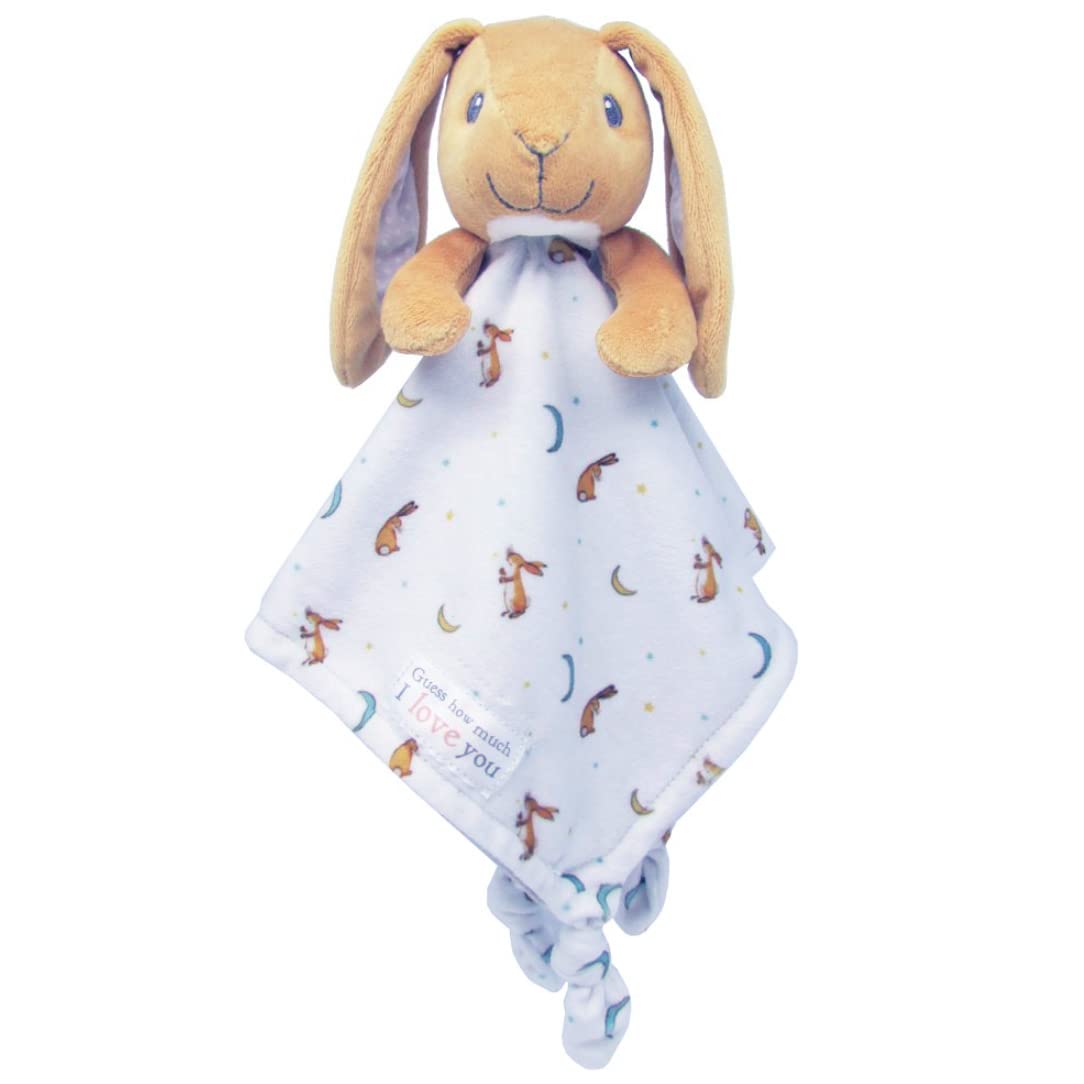 Guess How Much I Love You Plush Lovey Blanket 14 Inches