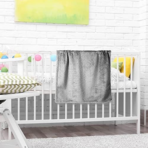 Kenning 4 Pcs Fuzzy Baby Blanket for Boys and Girls