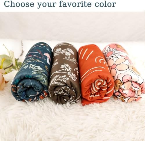 SWESEN Baby Swaddle Blanket - Soft Stretchy Double Layer for Newborns