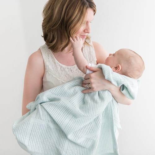 Amazing Baby Soft SeaCrystal Cellular Blanket