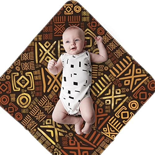 SUYGGCK African Pattern Baby Swaddling Blanket