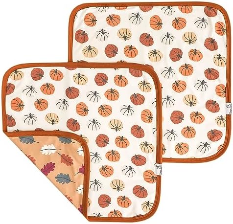Copper Pearl Baby Security Blanket Set of 2 - Portable Ultra-Soft Loveys