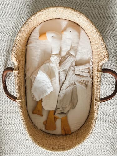 Wimist Baby Lovey Blanket Soft Goose Toy 0-6 Months