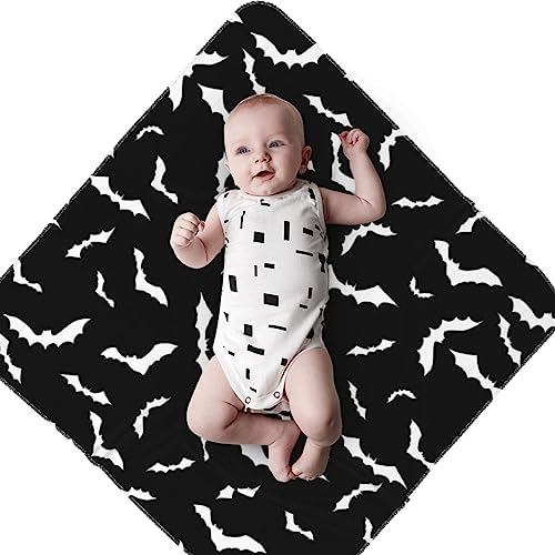 Halloween Bat Swaddling Blanket for Newborns