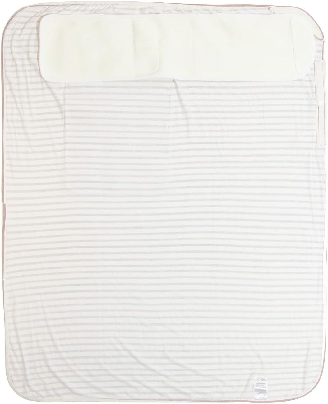 Freshly Picked Swaddle Blanket with Rose Stripes 1