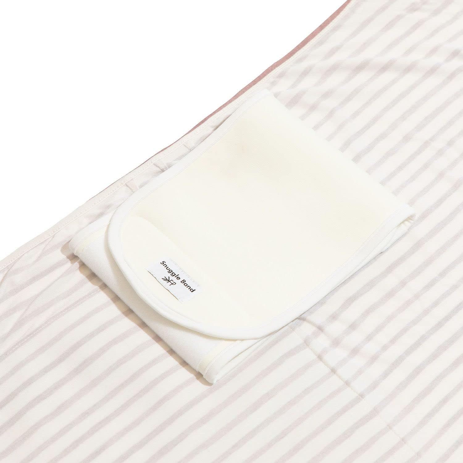 Freshly Picked Swaddle Blanket with Rose Stripes 1