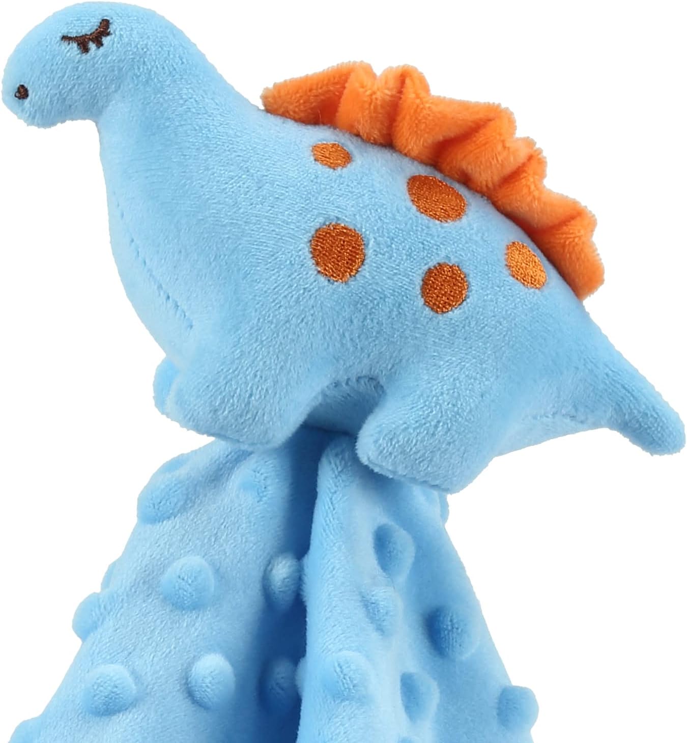 CREVENT Cozy Plush Baby Security Blanket Lovey with Animal Face