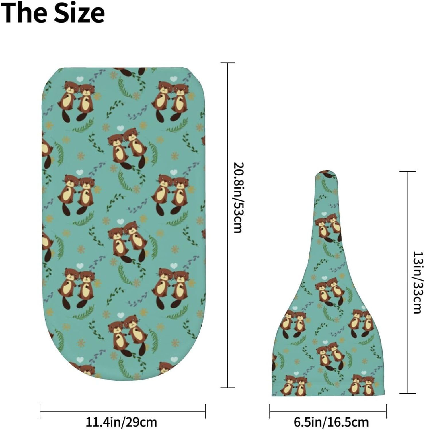 Muishi Cute Beaver Newborn Swaddle Blanket and Hat Set