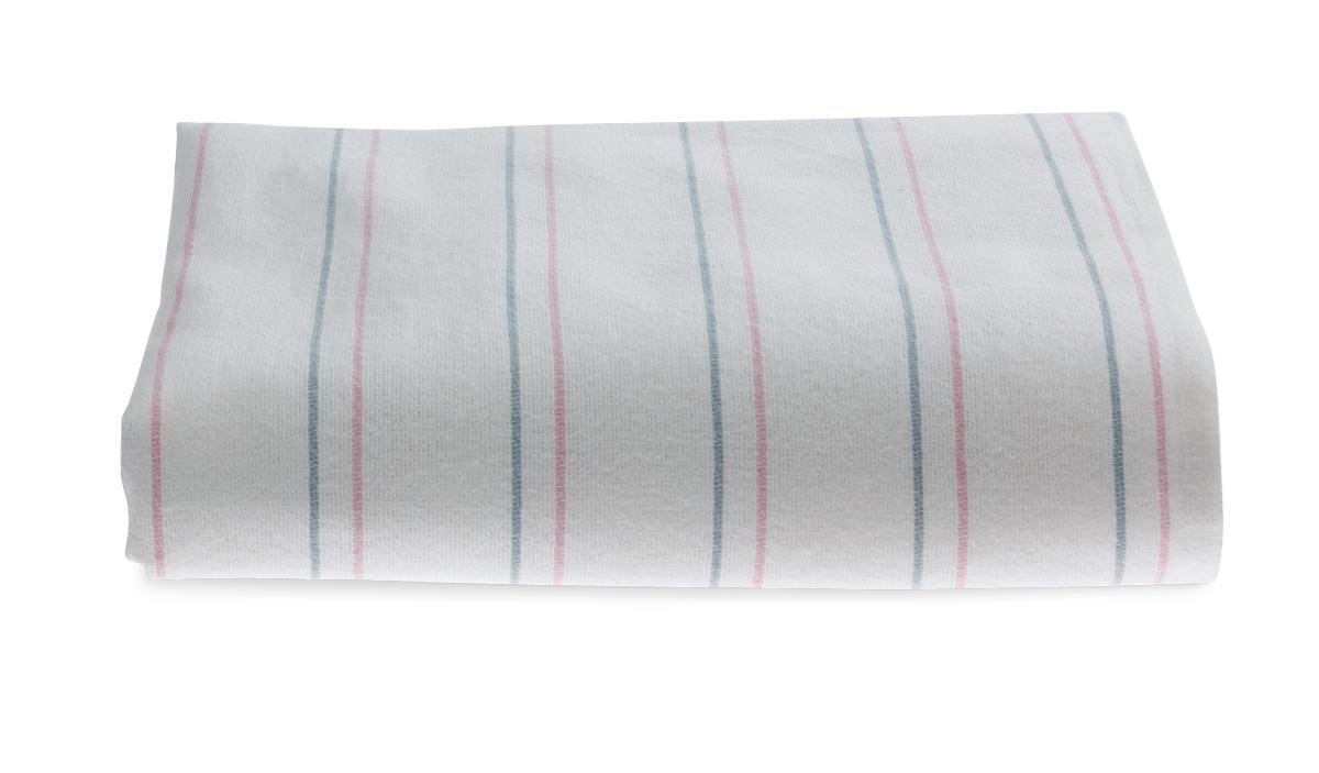 Medline Candystripe Baby Blanket Set 36 x 36 3 Count